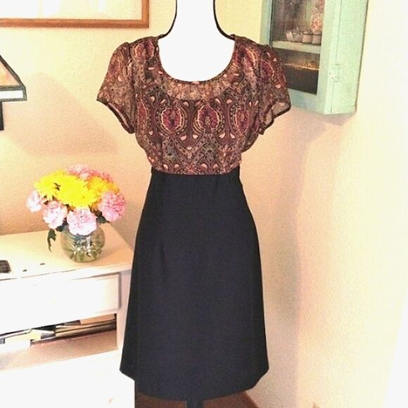 Fashion Bug Two Piece Look Dress - Picture 1 of 12